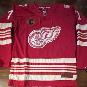 Detroit Red Wings Dylan Larkin #71 100 Year Centennial Jersey Adult Large (52)